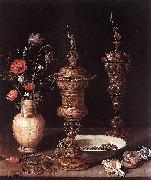 Still-Life with Flowers and Goblets Clara Peeters